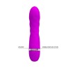 Vibrador Truda Silicona 18.8 x 3.5 cm