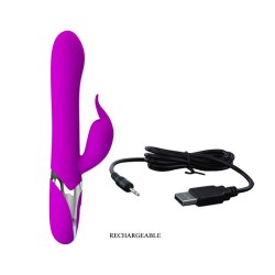 Vibrador Neil Funcion Inflable 23.7 cm