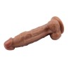 Dildo Dual Density Fashion 21 x 4.1 cm Bronceado