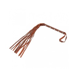 Flogger Cuero Marrón 62cm