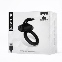 Neptune Anillo Vibrador Silicona Recargable USB