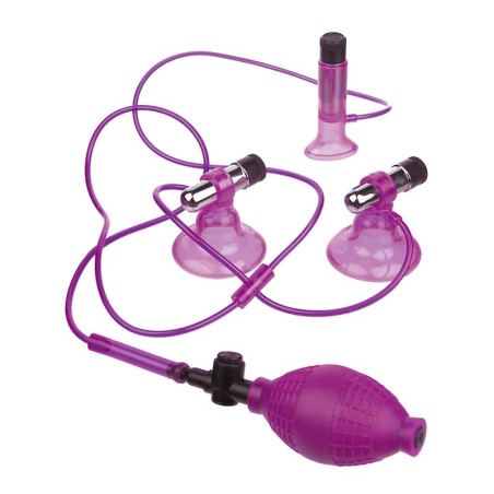 Fetish Fantasy Series Triple Succionador con Vibrador