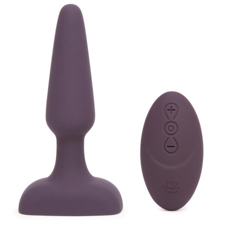 Feel So Alive Plug Anal con Vibrador Control Remoto Recargable USB