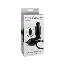 Plug Anal Inflable - Color Negro