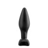 Plug Anal Mini Silicona - Color Negro