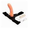 Baile Arnés con Dildo y Control Remoto 18 cm