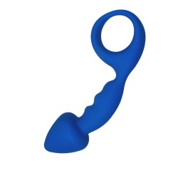 Plug Anal Budy Azul Silicona 13 cm