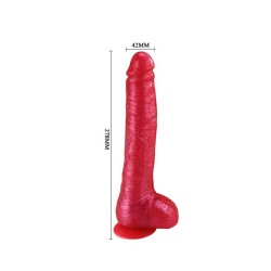 Baile Dildo con Ventosa color Rosa