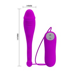 Pretty Love Vibrador Jumping Snake Color Púrpura