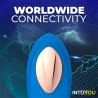 Vibrador de Braguita con APP Silicona Azul