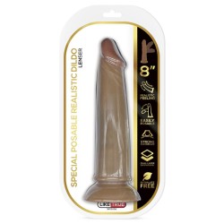 Lenser Dildo Realista Articulable-Posable Dildo 8 Marrón