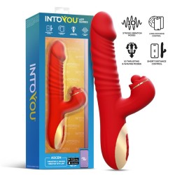 Ascen Vibrador con Thrusting y Waving y APP USB Magnético