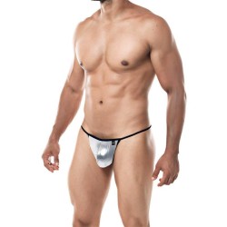 Tanga G-string Plateado...