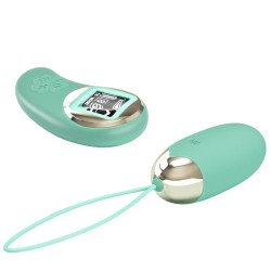 Mina Huevo Vibrador con Control Remoto Pantalla Digital Verde