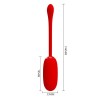 Julius Huevo Vibrador Rojo