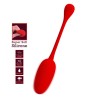 Knucker Huevo Vibrador Rojo