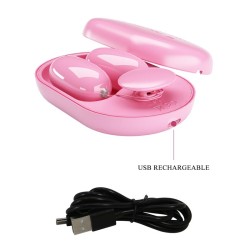 Fun Box Balas Vibradoras con Control Remoto Rosa