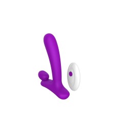 Horny Hunter Plug Anal con Vibración y Control Remoto Silicona Líquida USB