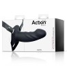 Arnés Strap-on con Dildo Hueco Silicona Premium Talla L Negro