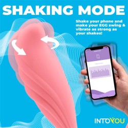 Huevo Vibrador con Movimiento Waving con APP USB