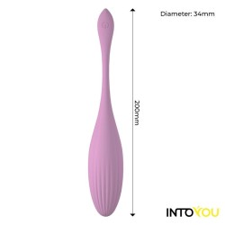 Huevo Vibrador con Bolas Internas con Rotación y APP USB