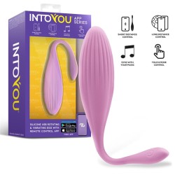 Huevo Vibrador con Bolas Internas con Rotación y APP USB