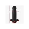 Amor Dildo Black/Red