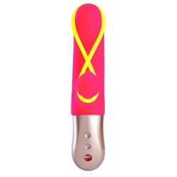 Amorino Vibrador del Punto G Pink/Neon Yellow