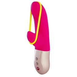 Amorino Vibrador del Punto G Pink/Neon Yellow