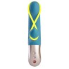 Amorino Vibrador del Punto G Petrol/Neon Yellow