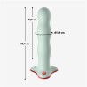 Bouncer Dildo con Bolas Internas Sage Green