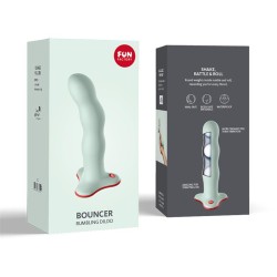 Bouncer Dildo con Bolas Internas Sage Green