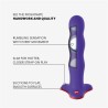 Bouncer Dildo con Bolas Internas Flashy Purple