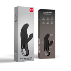 Vibrador de Punto G Miss Bi Black