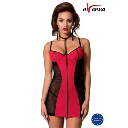 COLINE Chemise Rojo/Negro