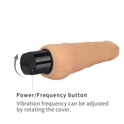 Vibrador Real Feel 7.5 Natural