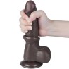 Dildo Dual Layer Piel Deslizante 8