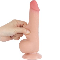 Dildo Dual Layer Piel Deslizante 7.5