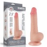 Dildo Dual Layer Piel Deslizante 7.5