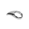 Anillo Pene Lágrima Acero Inox 50mm