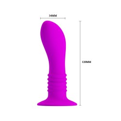 Pretty Love Plug Anal Vibrador Color Púrpura