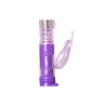 Vibrador con Mariposa - Púrpura