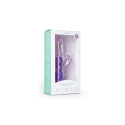 Vibrador con Mariposa - Púrpura