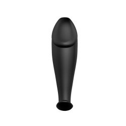 Plug Anal Negro con Mando