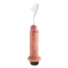 King Cock Dildo Eyaculador 6 Color Natural