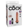 King Cock Dildo Eyaculador 6 Color Natural