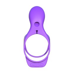 Fantasy C-Ringz Anillo Vibrador para Parejas Ultimate Cage Púrpura