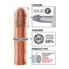 Fantasy X-tensions  Mega 7,6 cm Extensión de Pene - Color natural