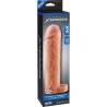 Fantasy X-tensions  Perfect 5,1 cm Extensión de Pene con Anilla para Testículos - Color Nartual