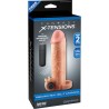 Fantasy X-tensions Vibrador Real Feel de 5,1 cm con Extensión - Color Natural